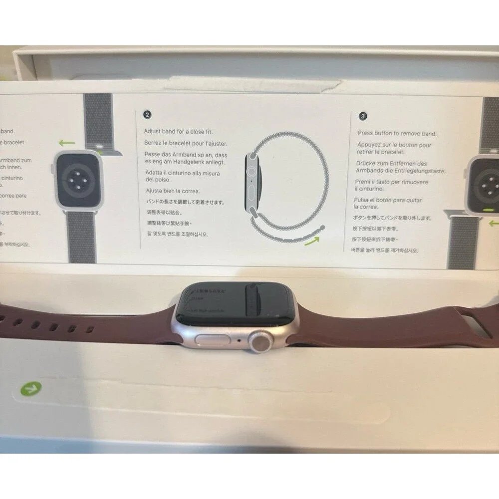 Apple Watch Series 9 GPS Aluminum 45MM Aluminum Midnight SL MR9C3LL/A
